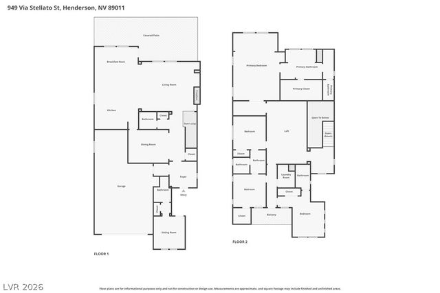 949 Via Stellato Street, Henderson, NV 89011