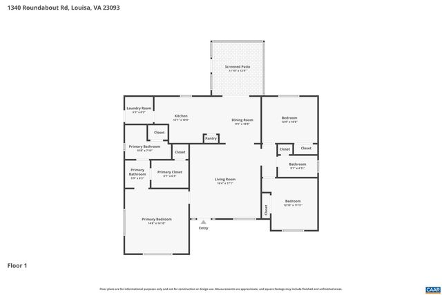 1340 ROUNDABOUT RD, Louisa, VA 23093