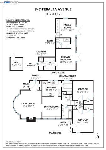 847 PERALTA AVENUE, Berkeley, CA 94707