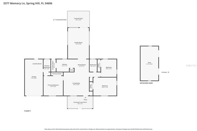 3377 MEMORY LANE, Spring Hill, FL 34606