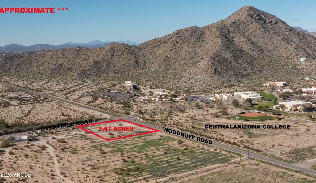 1.67 ACRES N OVERFIELD Road -, Casa Grande, AZ 85194 — exterior