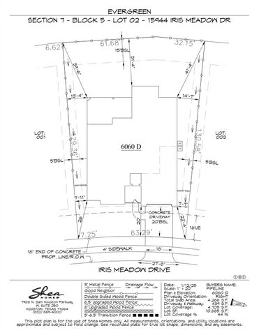 15944 Iris Meadow Drive, Conroe, TX 77302