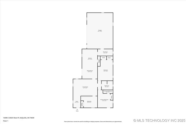 14398 S 246th West Place, Kellyville, OK 74039