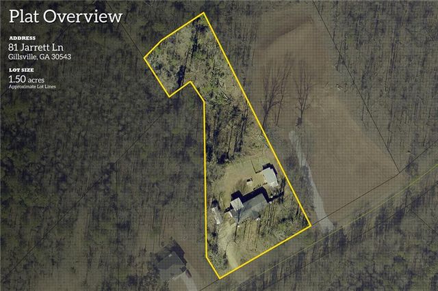 81 Jarrett Lane, Gillsville, GA 30543
