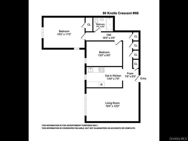 80 Knolls Crescent 6B, Bronx, NY 10463