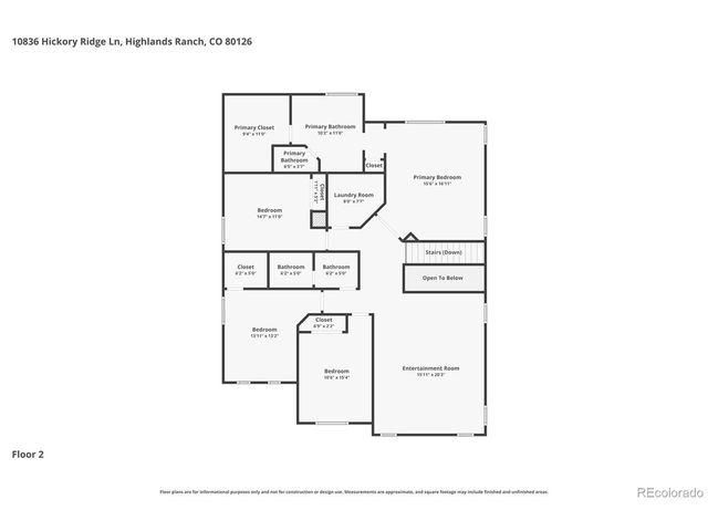 10836 Hickory Ridge Ln, Highlands Ranch, CO 80126