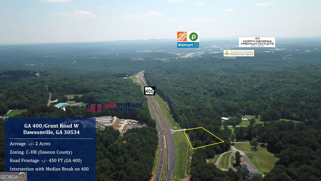 0 Grant Road And GA 400, Dawsonville, GA 30534