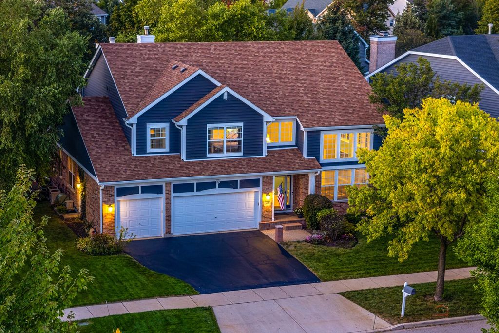 568 Crooked Stick Court, Vernon Hills, IL 60061 — exterior