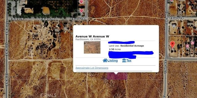 0 Cor Drt 125 Ste. D West, Pearblossom, CA 93550