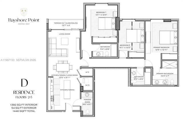 7880 NE Bayshore Ct 2D, Miami, FL 33138