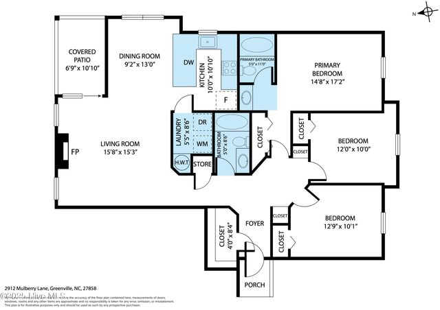 2912 Mulberry Lane F, Greenville, NC 27858
