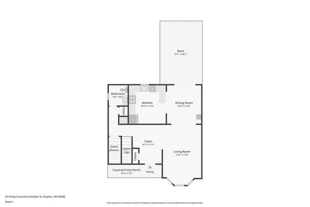 27 N Paul Laurence Dunbar Street, Dayton, OH 45402