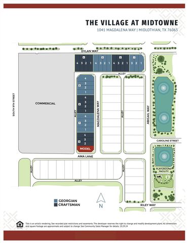 1021 Magdalena Way, Midlothian, TX 76065