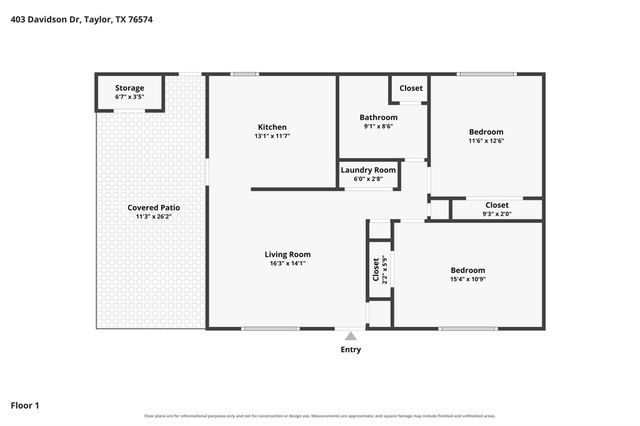 403 Davidson DR, Taylor, TX 76574