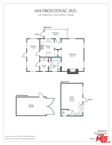 654 Frontenac Avenue, Los Angeles, CA 90065