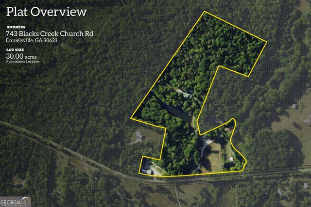743 Blacks Creek Church Road, Danielsville, GA 30633