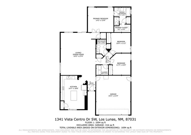 1341 Vista Centro Drive SW, Los Lunas, NM 87031