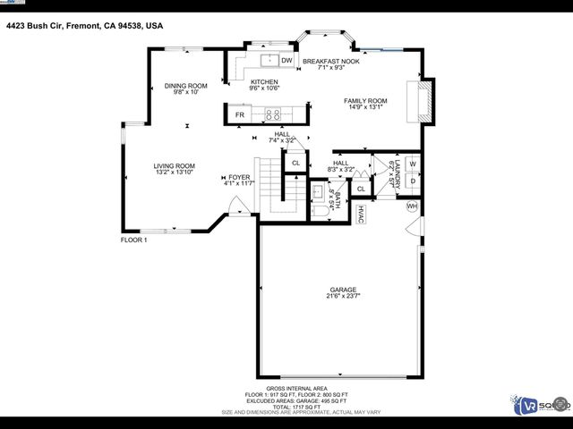 4423 4423 Bush Cir., Fremont, CA 94538