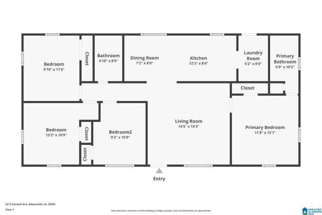 4213 KENDALL AVENUE, Adamsville, AL 35005