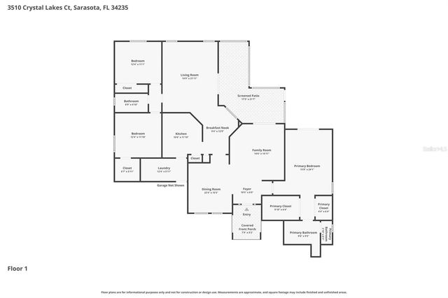 3510 CRYSTAL LAKES COURT, Sarasota, FL 34235