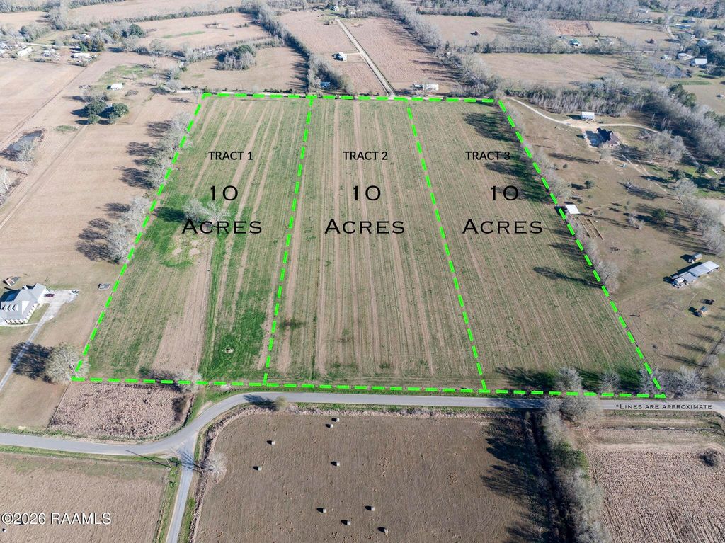 Tract 3 Walnut Road, Arnaudville, LA 70512