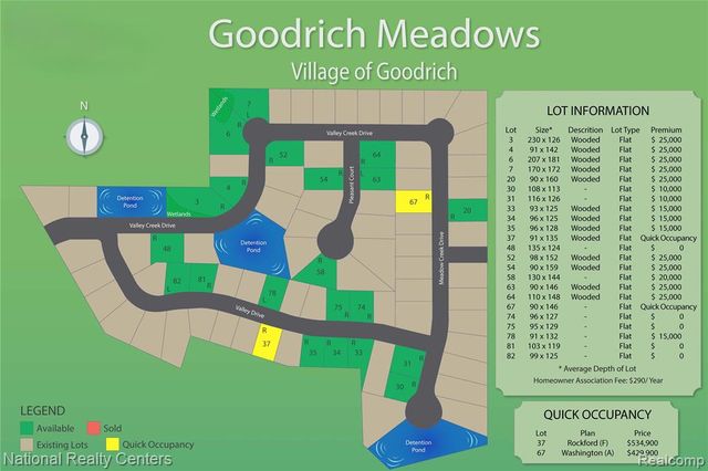 37 Valley Creek Drive, Goodrich, MI 48438