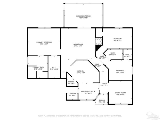 6735 Hallendale Dr, Pensacola, FL 32526