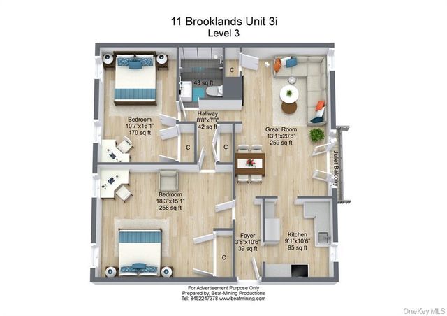 11 Brooklands 3i, Bronxville, NY 10708
