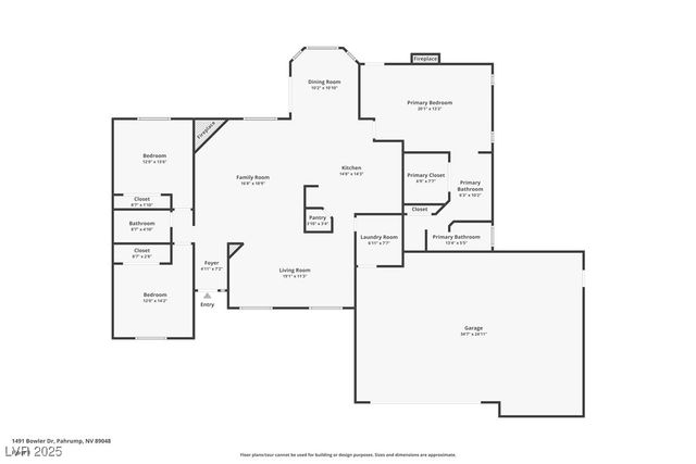 1491 Bowler Drive, Pahrump, NV 89048