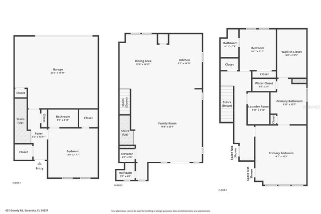 421 GOWDY ROAD, Sarasota, FL 34237