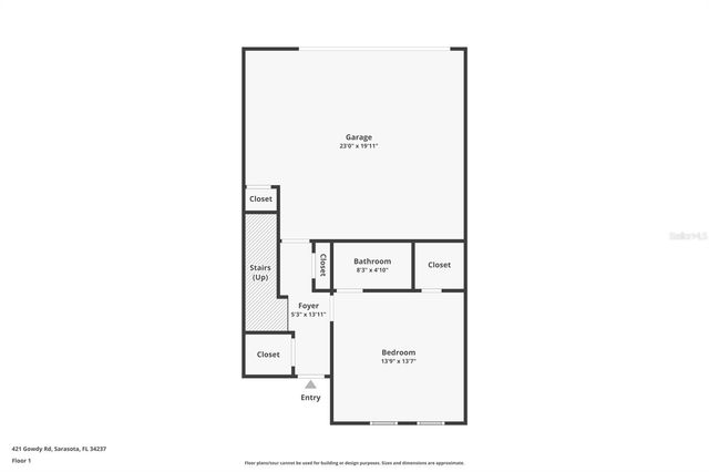 421 GOWDY ROAD, Sarasota, FL 34237