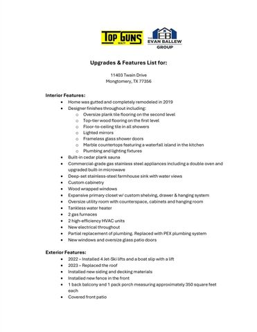 11403 Twain Drive, Montgomery, TX 77356