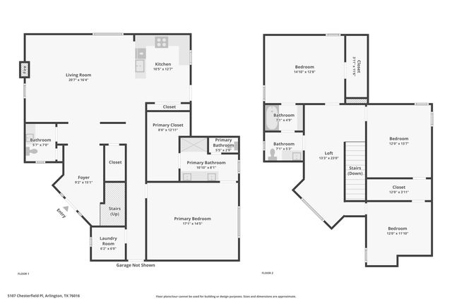 5107 Chesterfield Place, Arlington, TX 76017