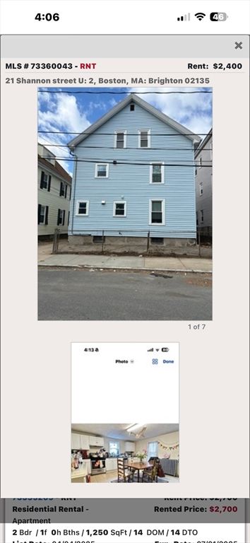 21 Shannon Street 2, Boston, MA 02135