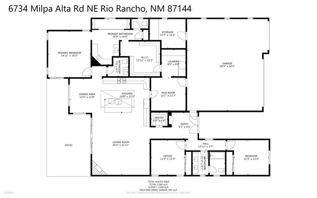 6734 Milpa Alta Road NE, Rio Rancho, NM 87144