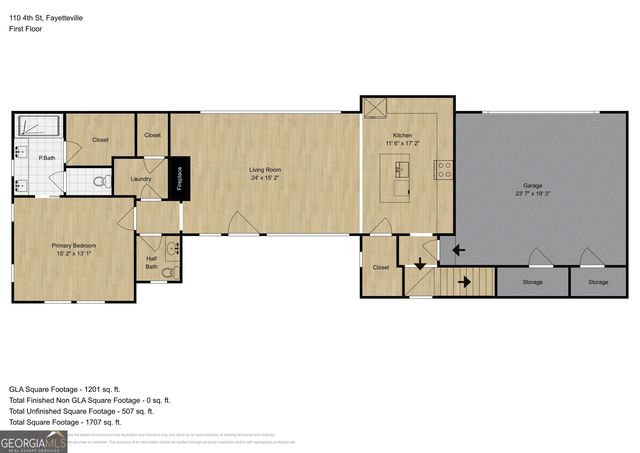 110 4TH Street, Fayetteville, GA 30214