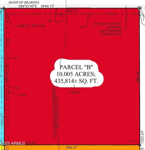 0 N Parcel ''B'' Street -, Eloy, AZ 85131