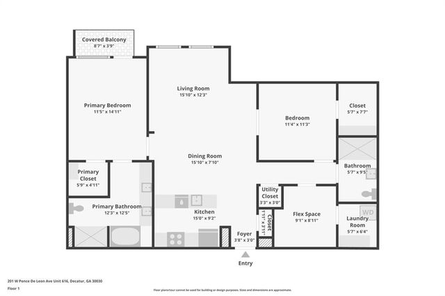 201 W Ponce De Leon Avenue 616, Decatur, GA 30030