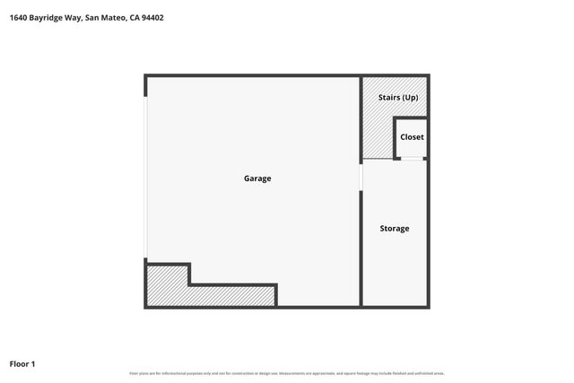 1640 Bayridge Way, San Mateo, CA 94402