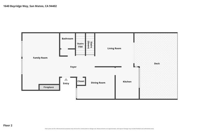 1640 Bayridge Way, San Mateo, CA 94402