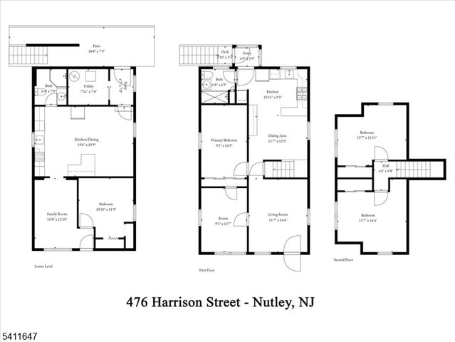 476 Harrison St, Nutley Twp., NJ 07110