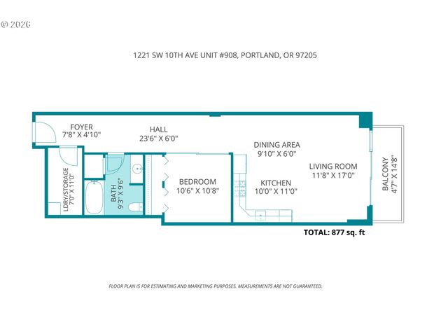 1221 Sw 10TH Ave 908, Portland, OR 97205