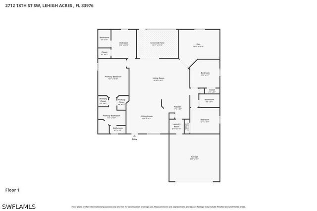 2712 18th ST W, Lehigh Acres, FL 33971