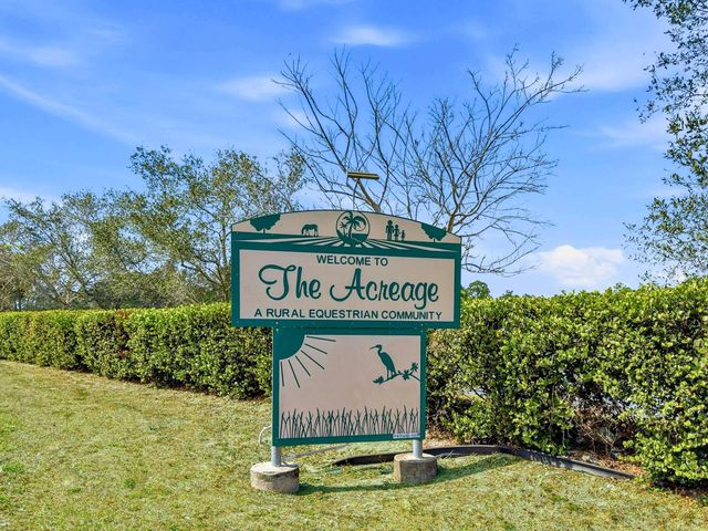 11481 Tangerine Boulevard, The Acreage, FL 33412