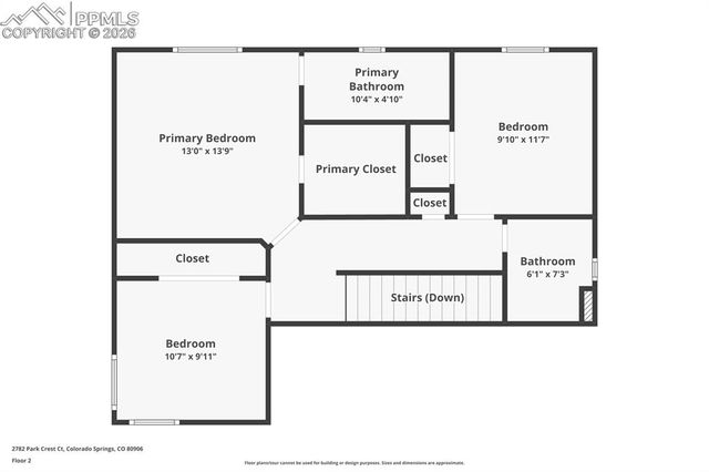 2782 Park Crest Court, Colorado Springs, CO 80906