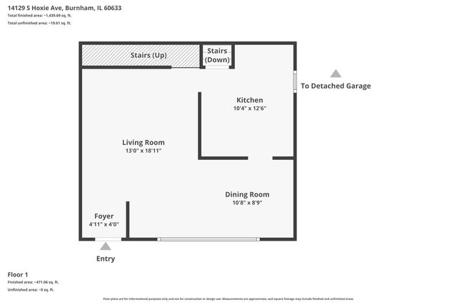 14129 S Hoxie Avenue, Burnham, IL 60633