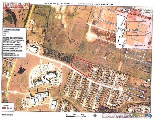 5.11 Acres Justice / Huey Drive, Belton, TX 76513