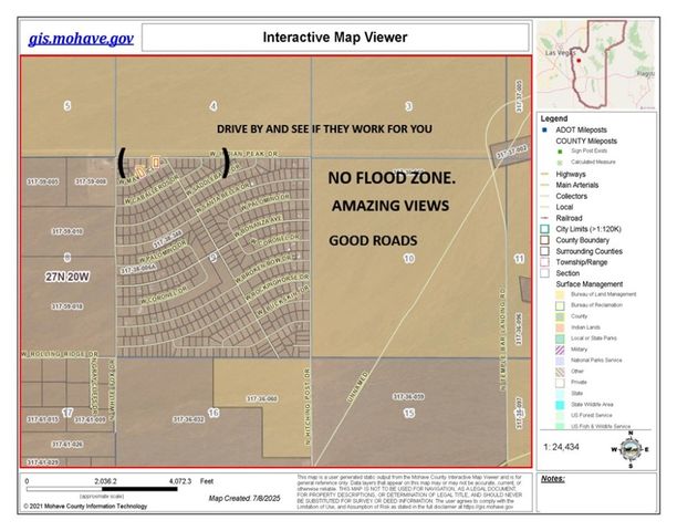 11437 W Maverick Drive, White Hills, AZ 86445