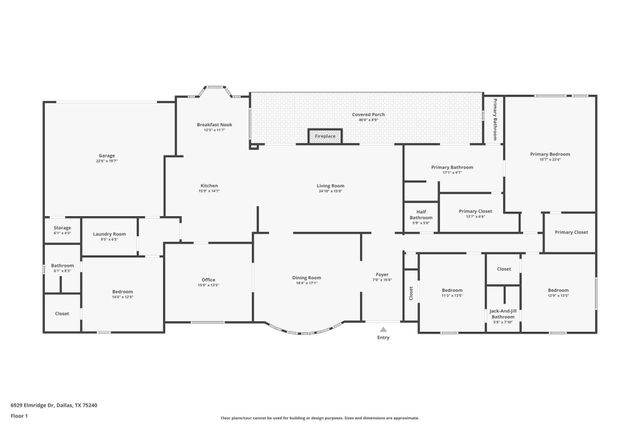 6929 Elmridge Drive, Dallas, TX 75240