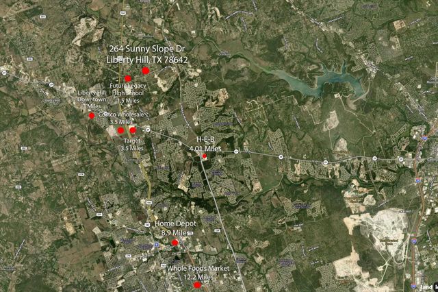 264 Sunny Slope RD, Liberty Hill, TX 78642
